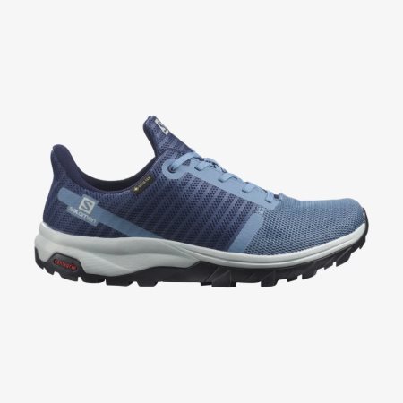 Scarpe Trekking Salomon OUTBOUND PRISM GORE-TEX Donna Blu IT 7-A73